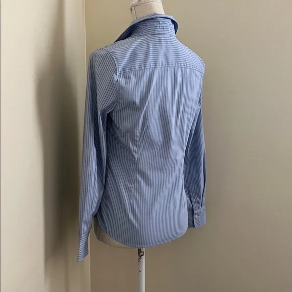 Banana Republic Light Blue Striped Shirt - Picture 10 of 15